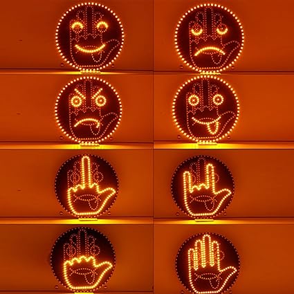 Panel LED de Gestos para Coche